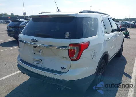 2018 Ford Explorer Xlt from USA, damaged, VIN 1FM5K8D81JGC77825